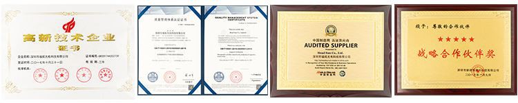 6 Our honor and certification 6 Our honor and certification