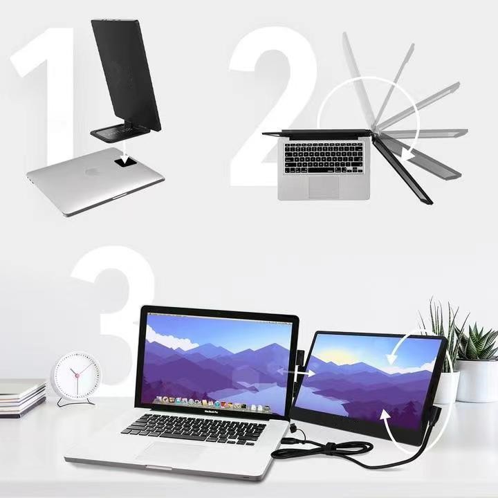 Portable monitor display
